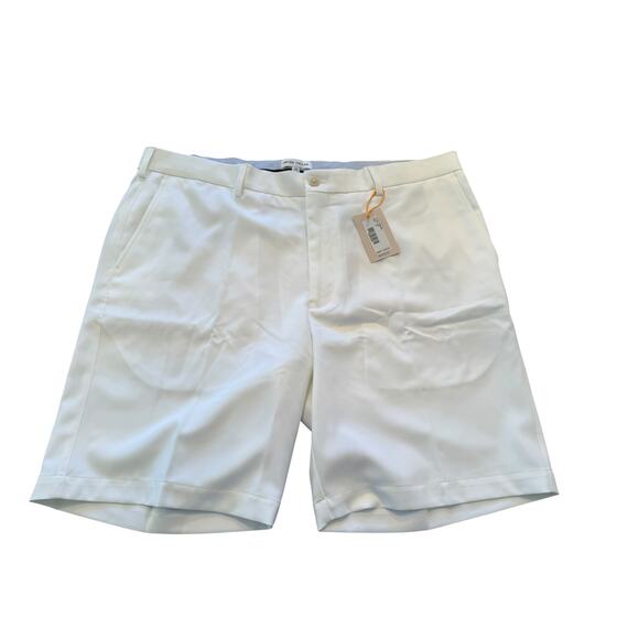 Peter Millar Men's White Salem Performance Classic Shorts Size 38 - Picture 4 of 7